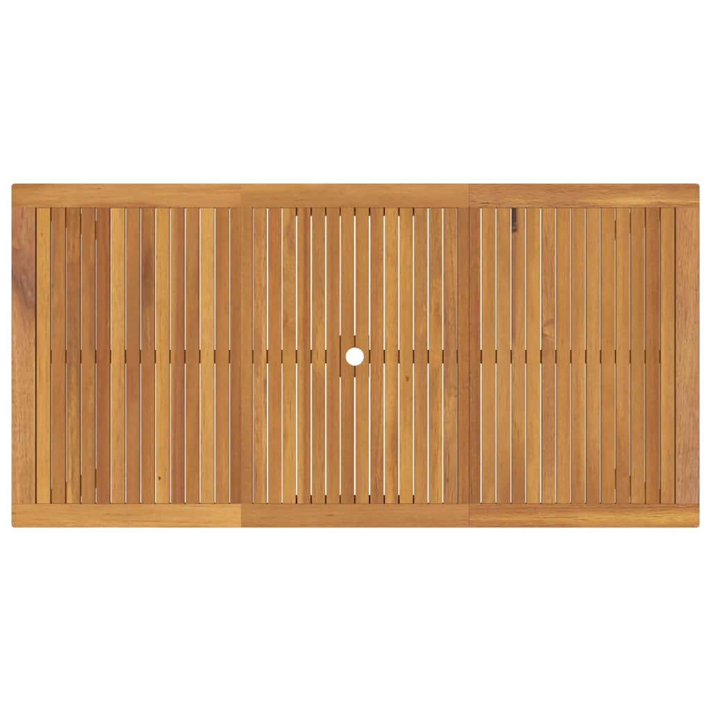 Hage Spisegruppe 7 pcs Beige Solid akasietre