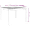 Hage Spisegruppe 3 pcs Svart Poly rattan