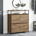 Sko Skap 100 x 34 x 112 cm Konstruert tre Artisan Eik
