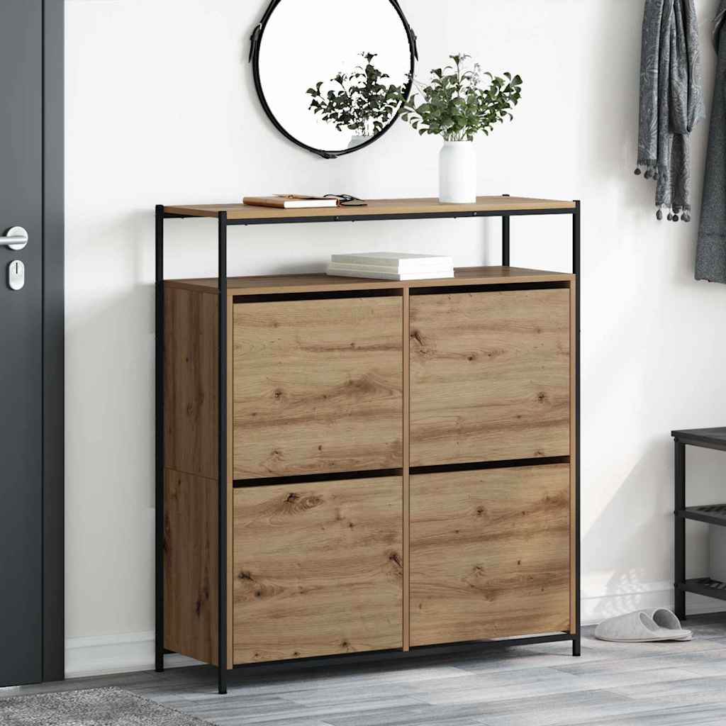 Sko Skap 100 x 34 x 112 cm Konstruert tre Artisan Eik
