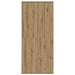 Highboard 80 x 35 x 180 cm Konstruert tre artisan eik