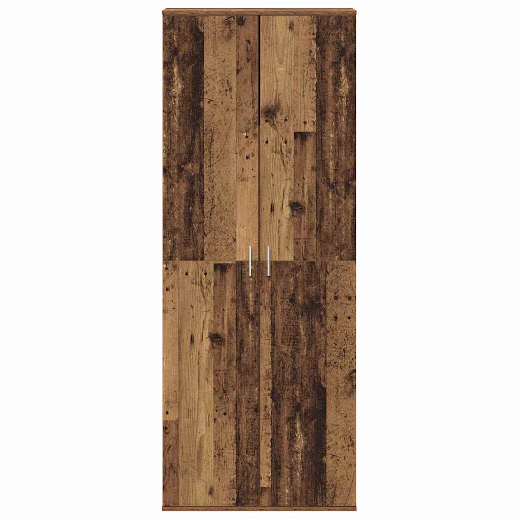 Høyskap Gammelt tre 70 x 33.5 x 180 cm Konstruert tre