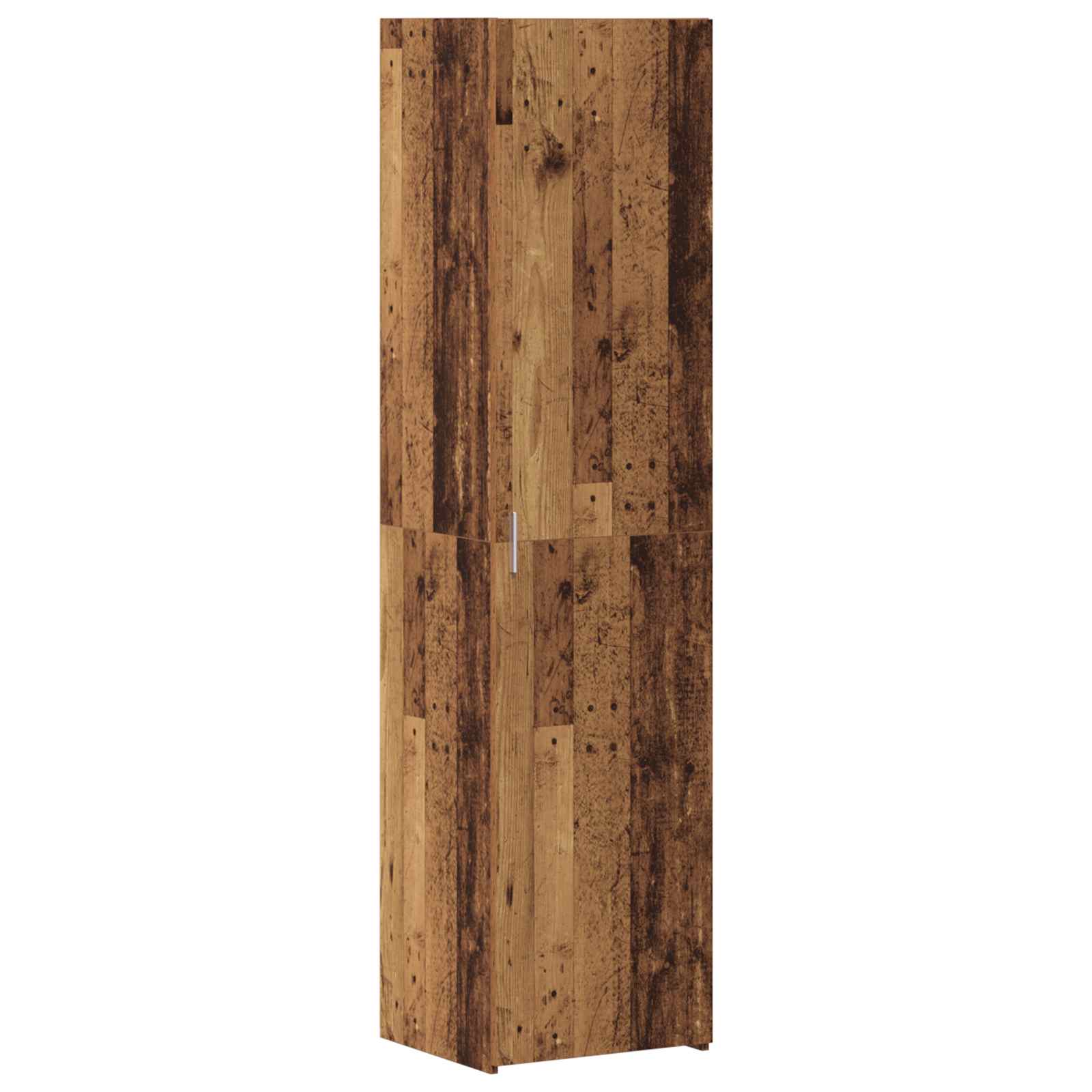 Høyskap 2 pcs Gammelt tre 45 x 42,5 x 185 cm vidaXL