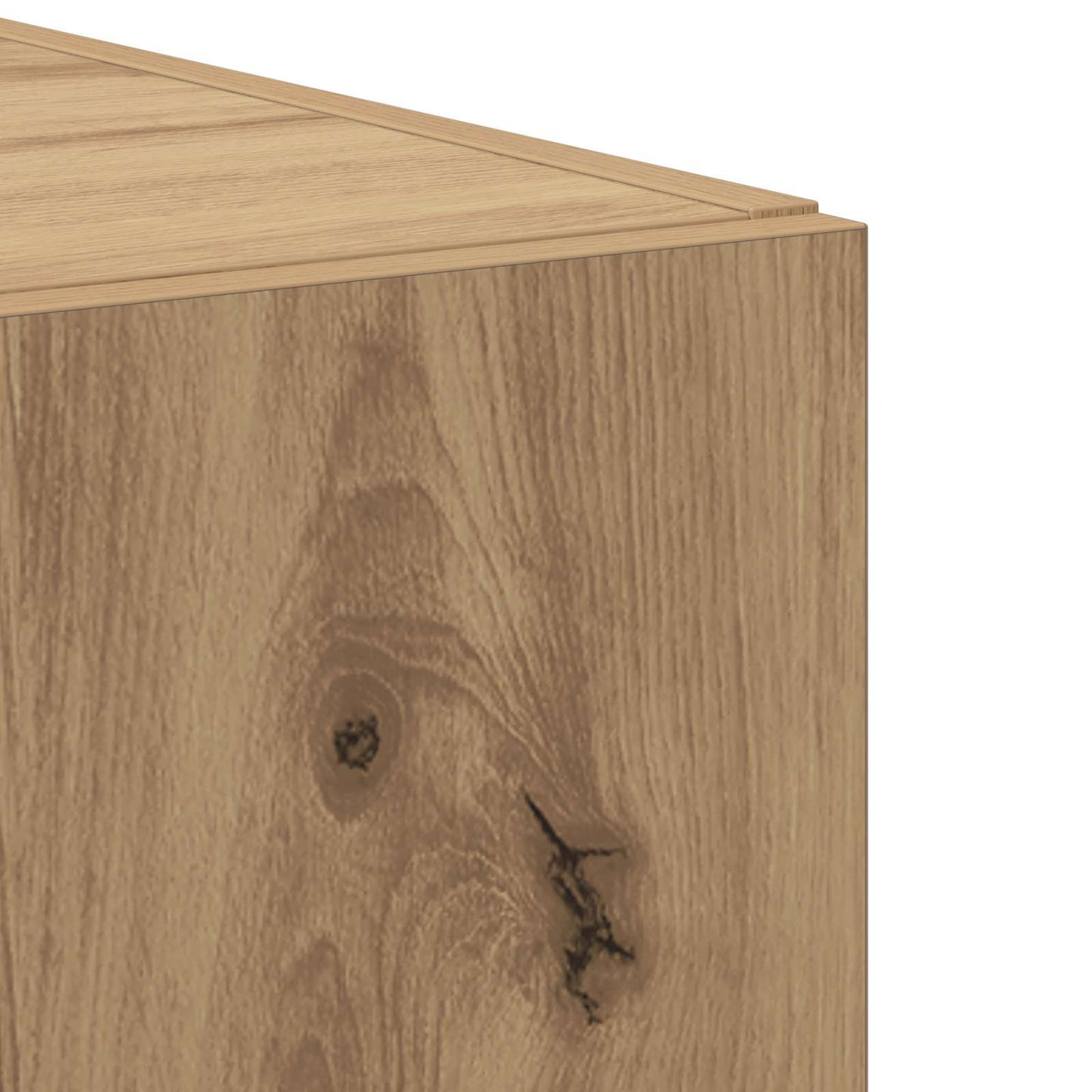 Høyskap 2 pcs Artisan Eik 45 x 42,5 x 185 cm vidaXL