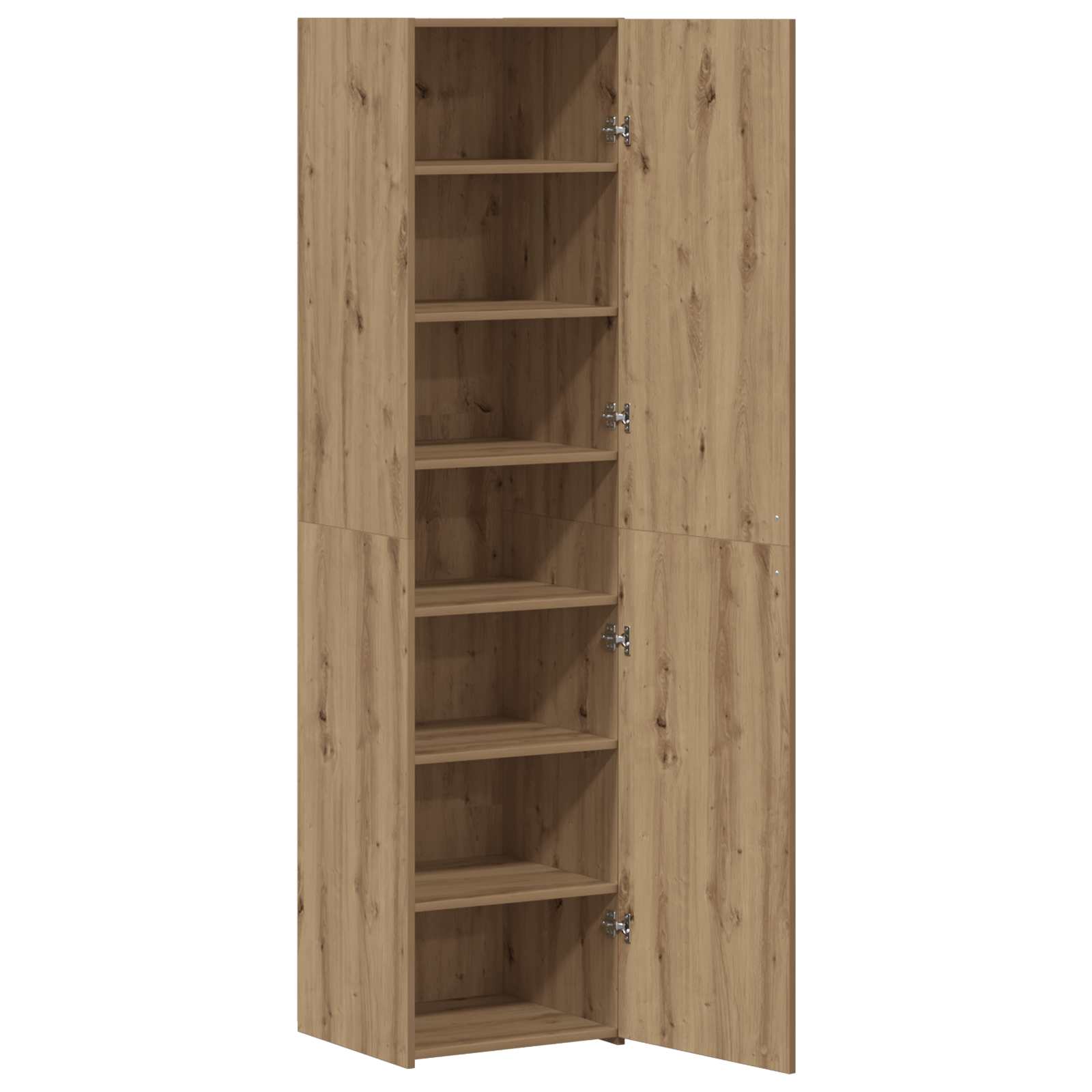 Høyskap 2 pcs Artisan Eik 45 x 42,5 x 185 cm vidaXL