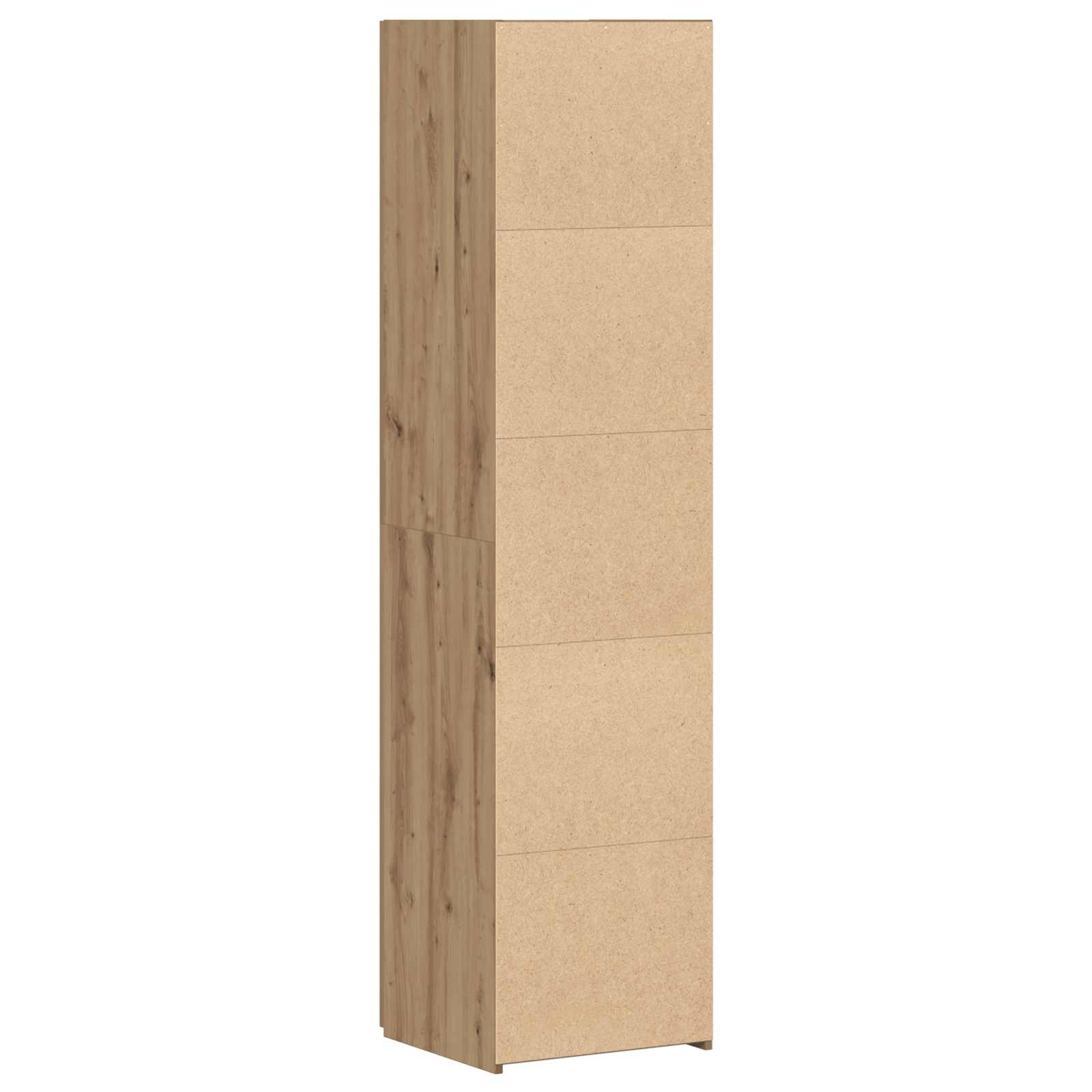 Høyskap 2 pcs Artisan Eik 45 x 42,5 x 185 cm vidaXL
