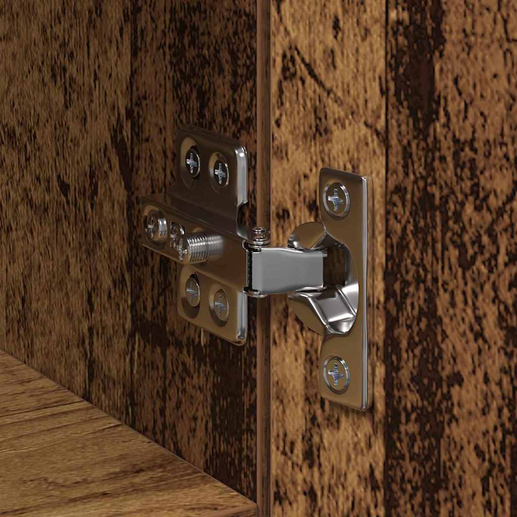Høyskap 2 pcs Gammelt tre 50 x 42,5 x 185 cm