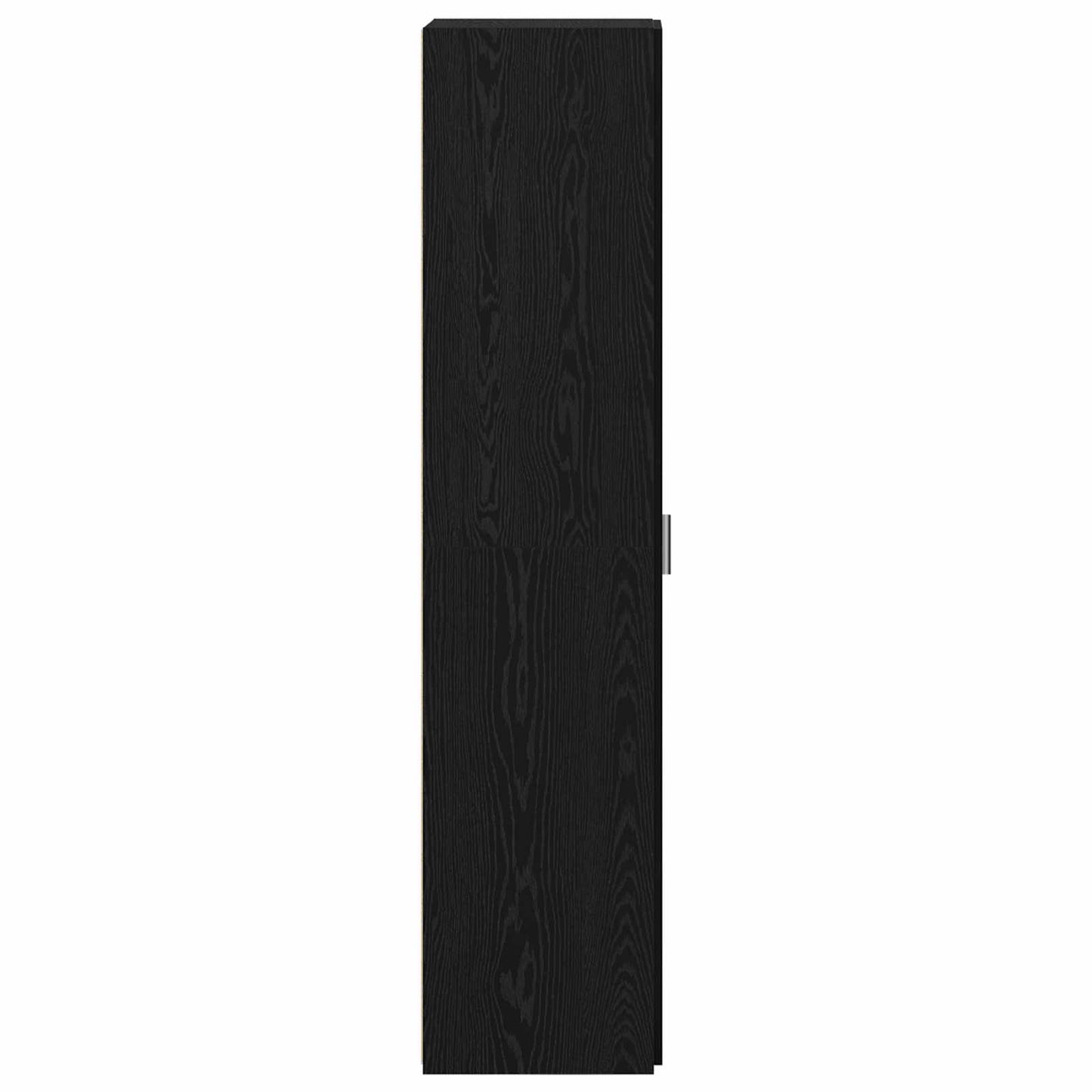 Høyskap 2 pcs Svart Eik 50 x 42,5 x 185 cm