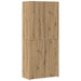 Høyskap 2 pcs Artisan Eik 80 x 42 x 185 cm vidaXL