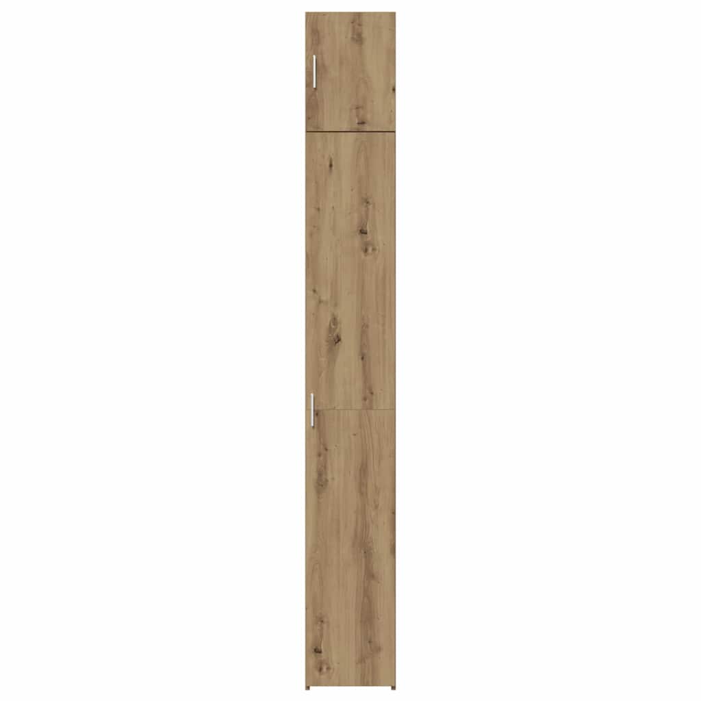 Oppbevaringsskap 3 pcs Artisan Eik 30 x 42,5 x 225 cm vidaXL