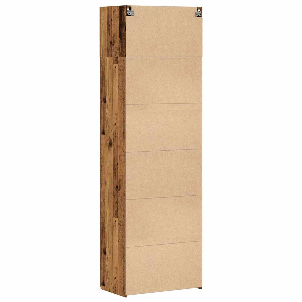 Oppbevaringsskap 3 pcs Gammelt tre vidaXL
