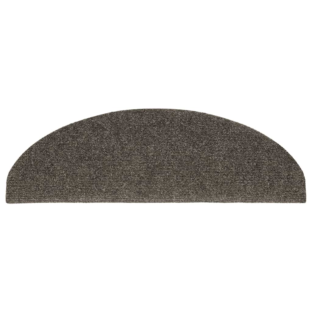 Trappematter selvklebende 20 stk 65x21x4 cm antrasitt halvrund store