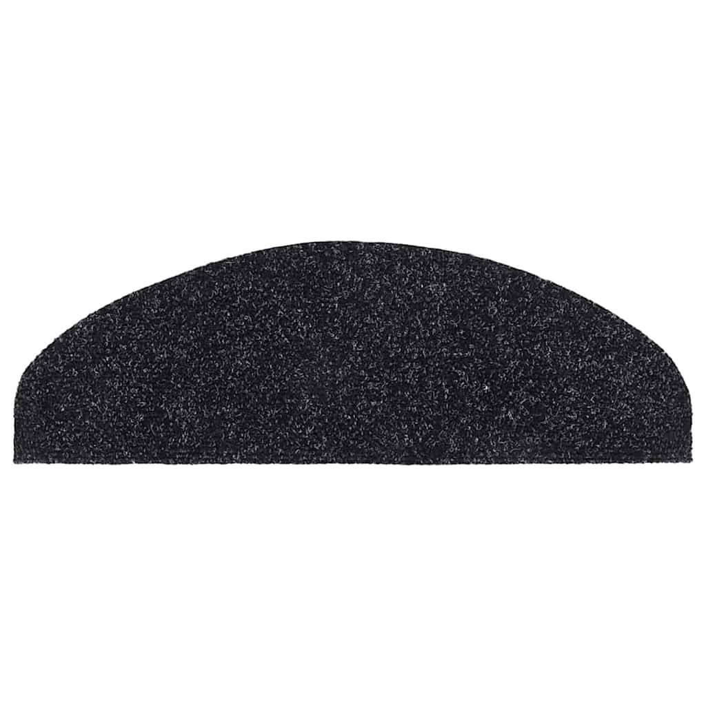 Trappematter selvklebende 30 stk 65x21x4 cm svarte halvrund store