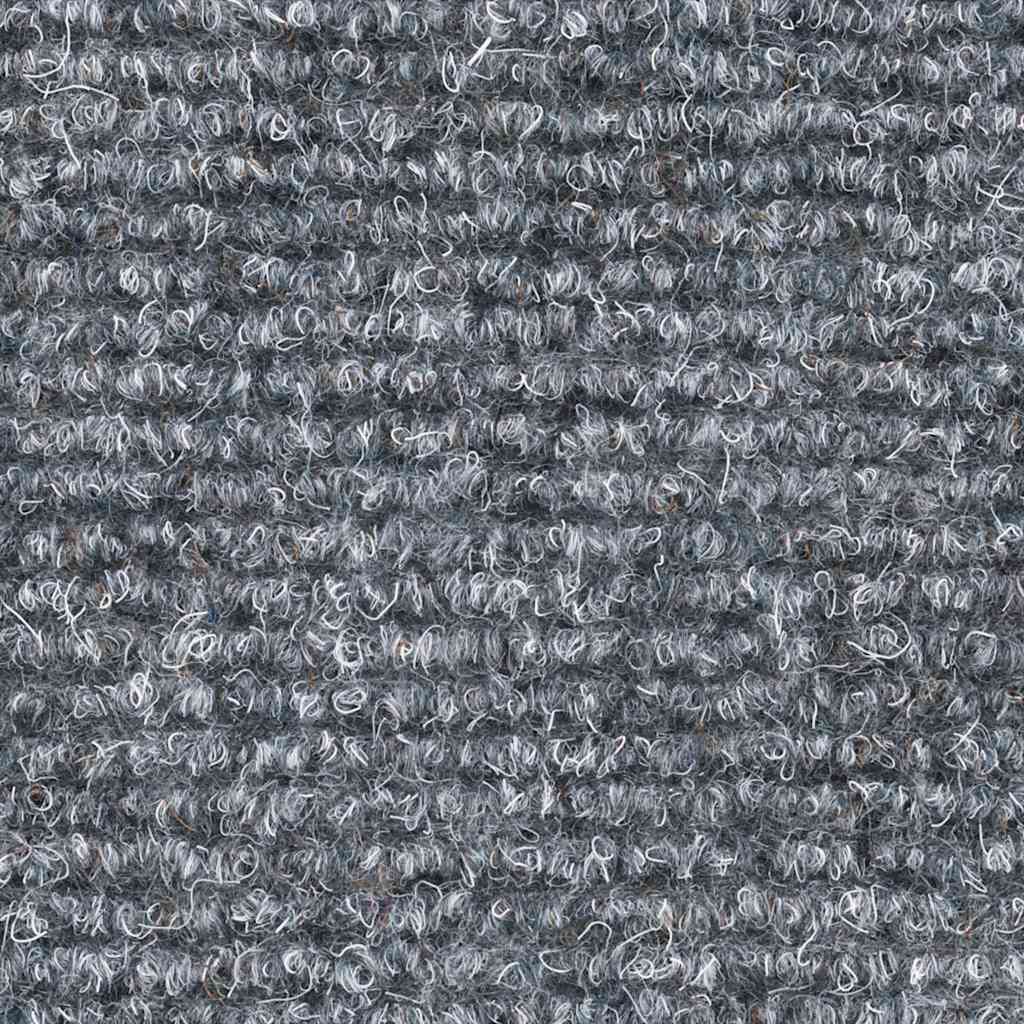 Trappematter selvklebende 30 stk 65x21x4 cm lysegrå halvrund store