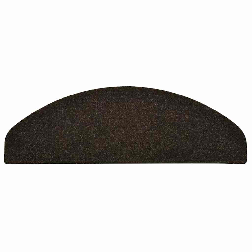 Trappematter selvklebende 30 stk 65x21x4 cm mørkebrune halvrund store