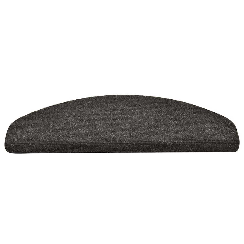 Trappematter selvklebende 30 stk 65x21x4 cm antrasitt halvrund store