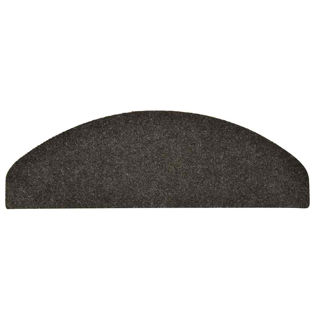 Trappematter selvklebende 30 stk 65x21x4 cm antrasitt halvrund store