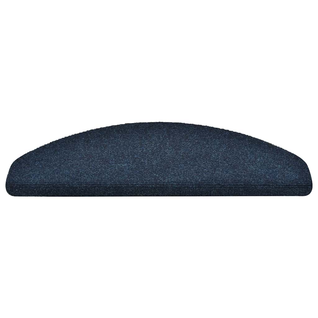 Trappematter selvklebende 30 stk 65x21x4 cm marineblå halvrund store