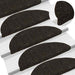 Trappematter selvklebende 20 stk 56x17x3 cm mørkebrune halvrund