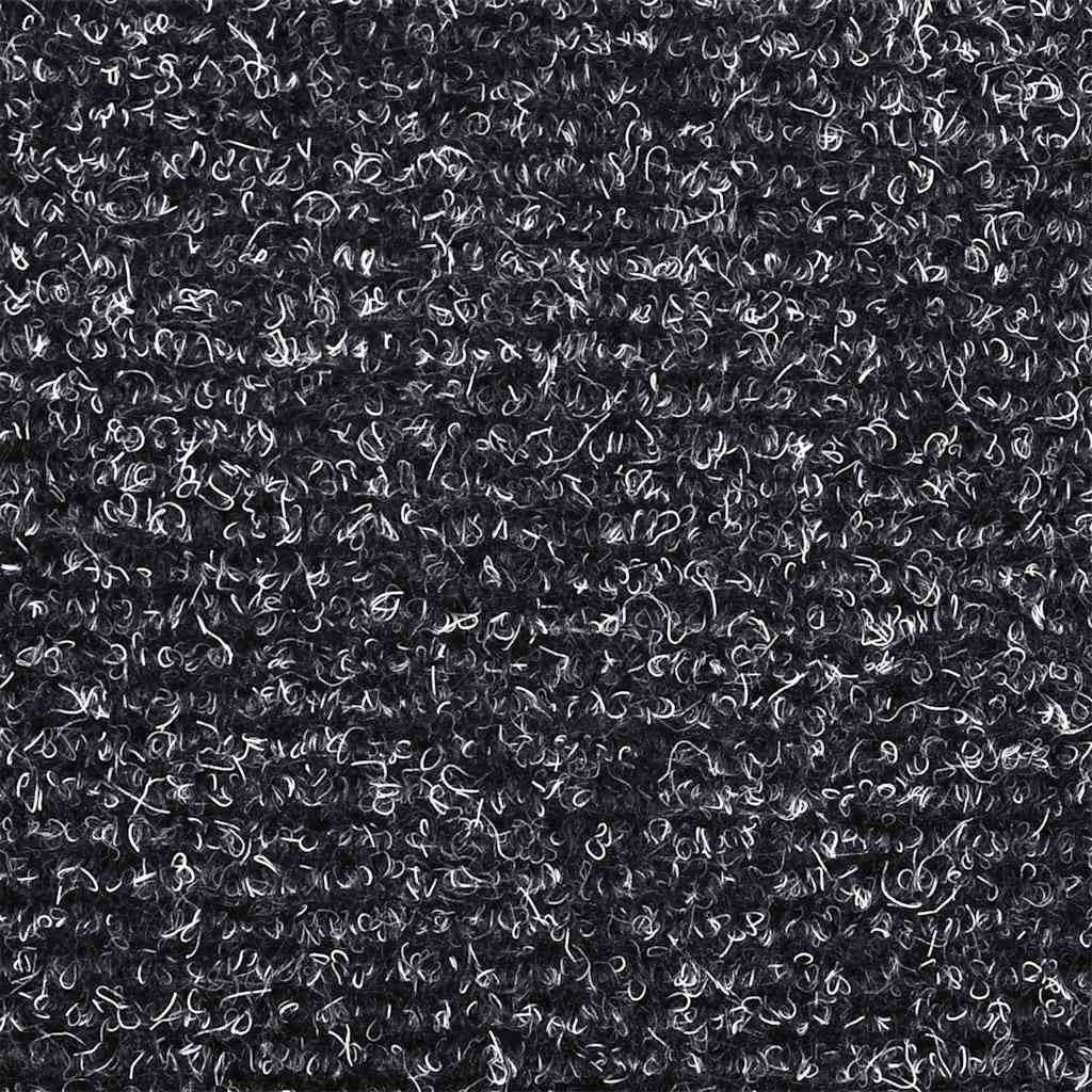Trappematter selvklebende 30 stk 56x17x3 cm mørkegrå halvrund