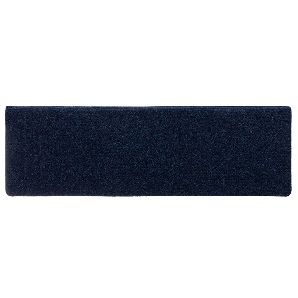 Trappematter selvklebende 30 stk 65x21x4 cm marineblå rektangulær kant