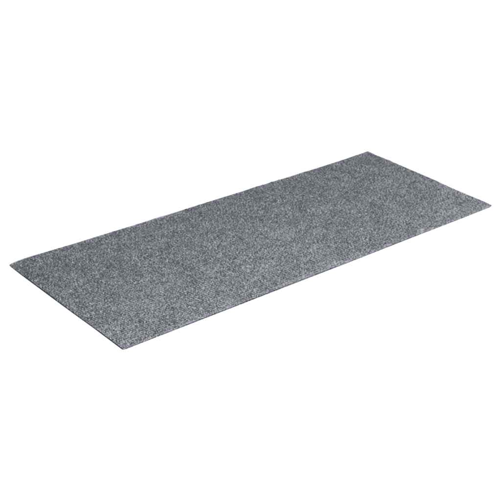 Trappematter selvklebende 30 stk 60x25 cm lysegrå rektangulære