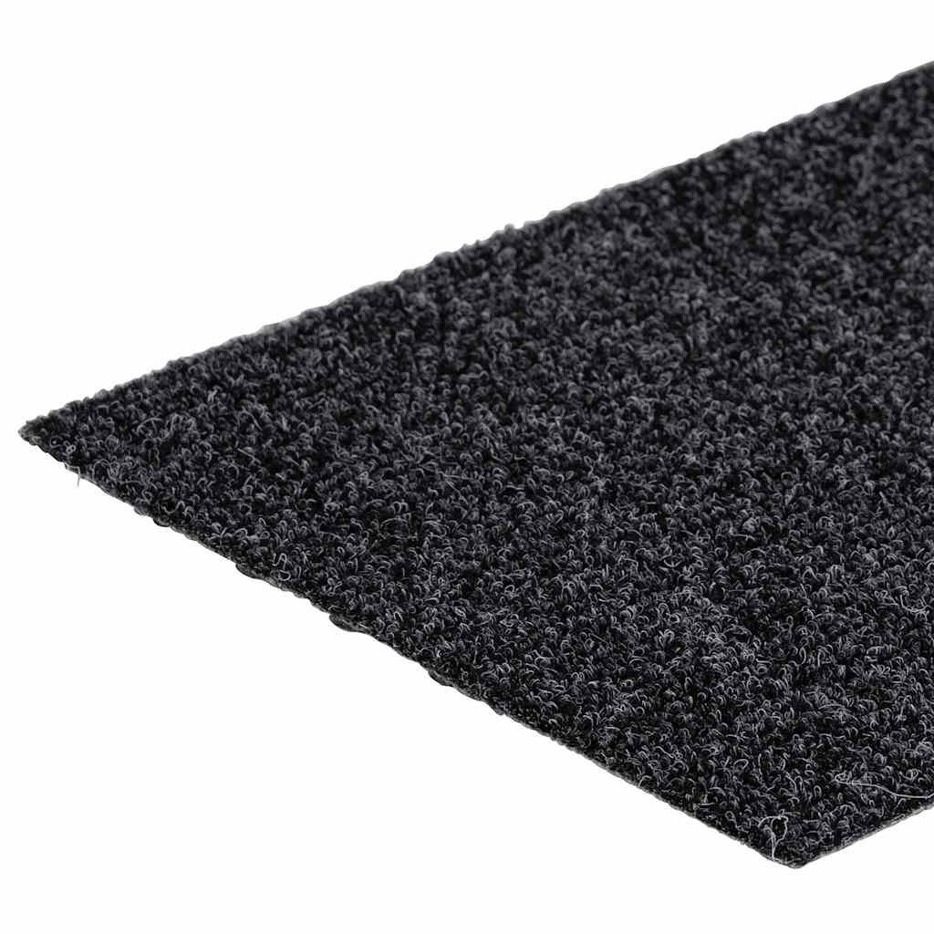 Trappematter selvklebende 30 stk 76x20 cm mørkegrå rektangulære