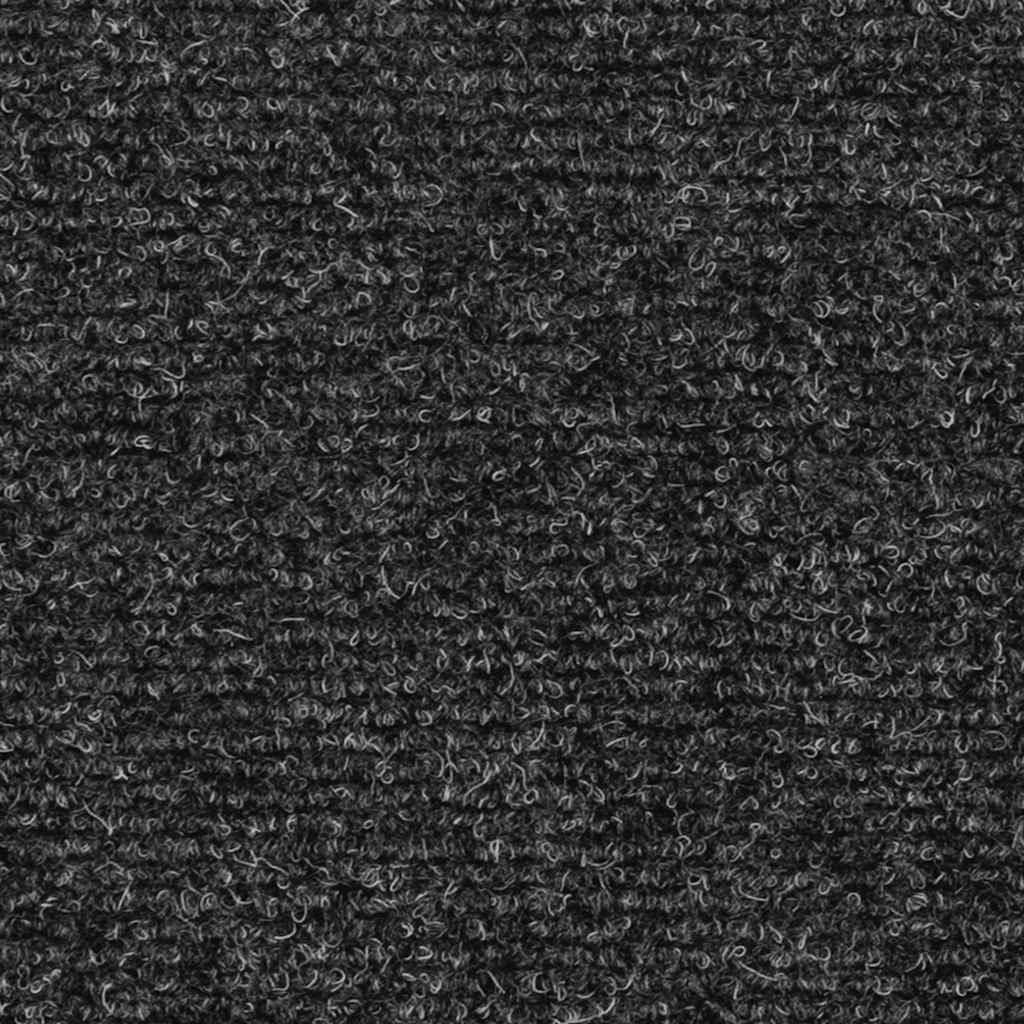 Trappematter selvklebende 30 stk 76x20 cm antrasitt rektangulære