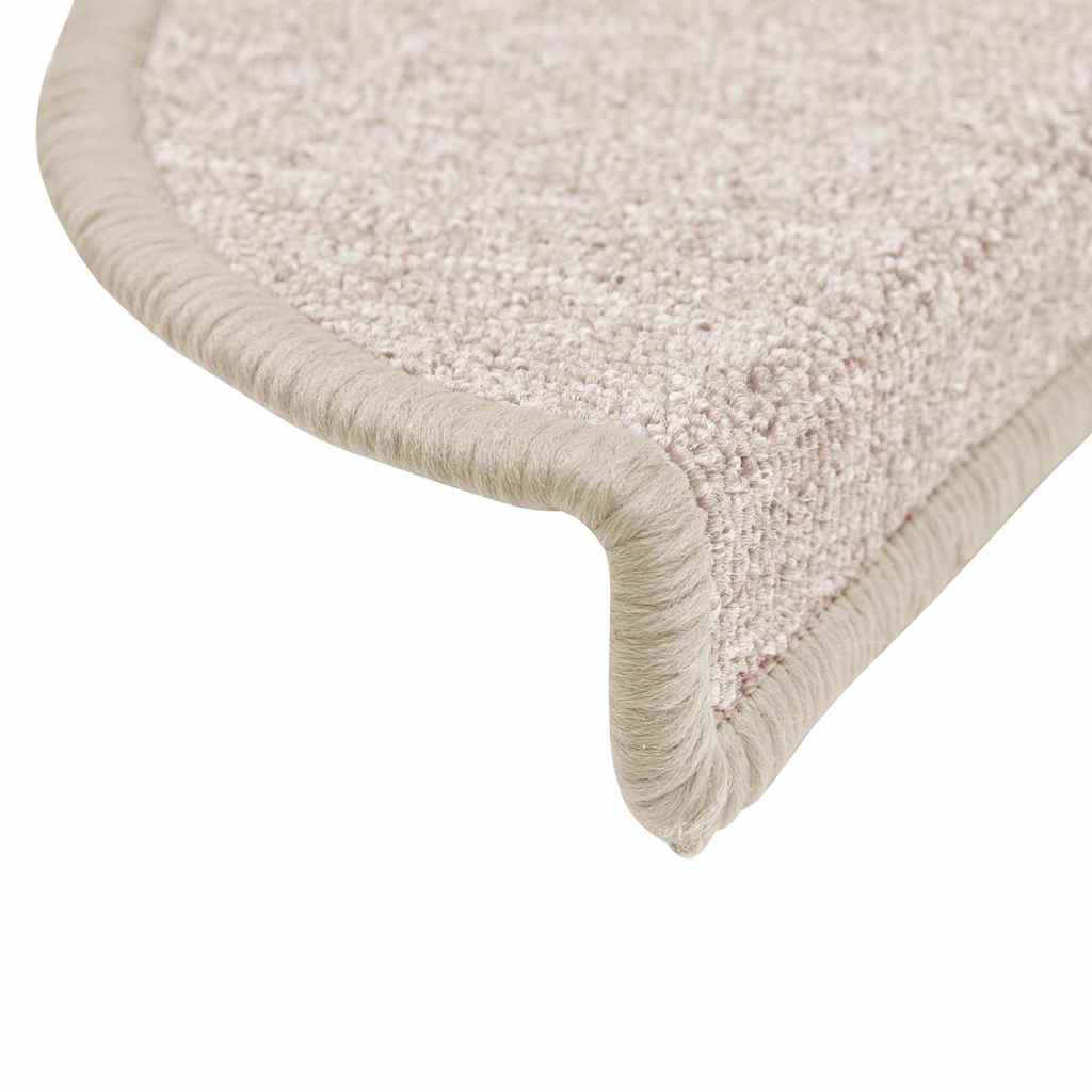 Trappematter 30 stk 56x17x3 cm taupe halvrund