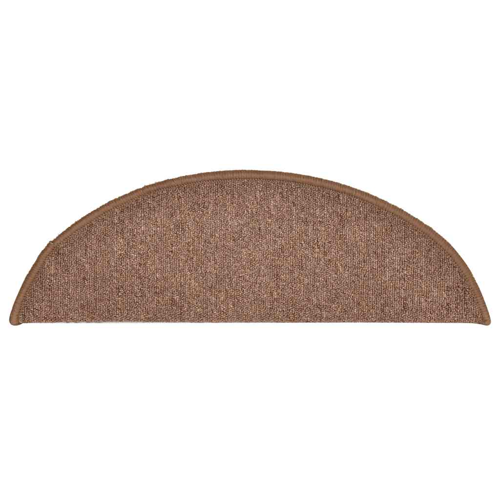 Trappematter 30 stk 56x17x3 cm brune halvrund