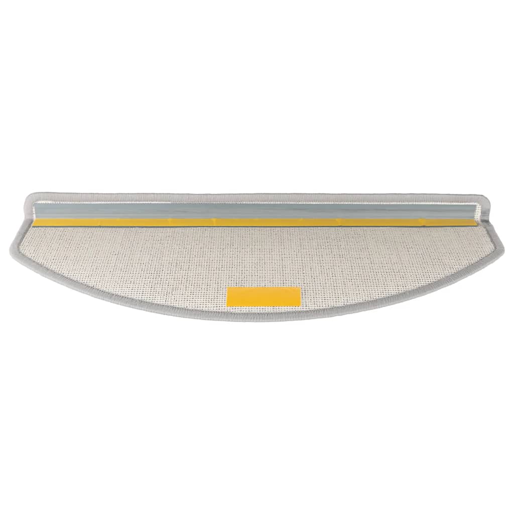 Trappematter 30 stk 65x24x4 cm lysegrå halvrund store