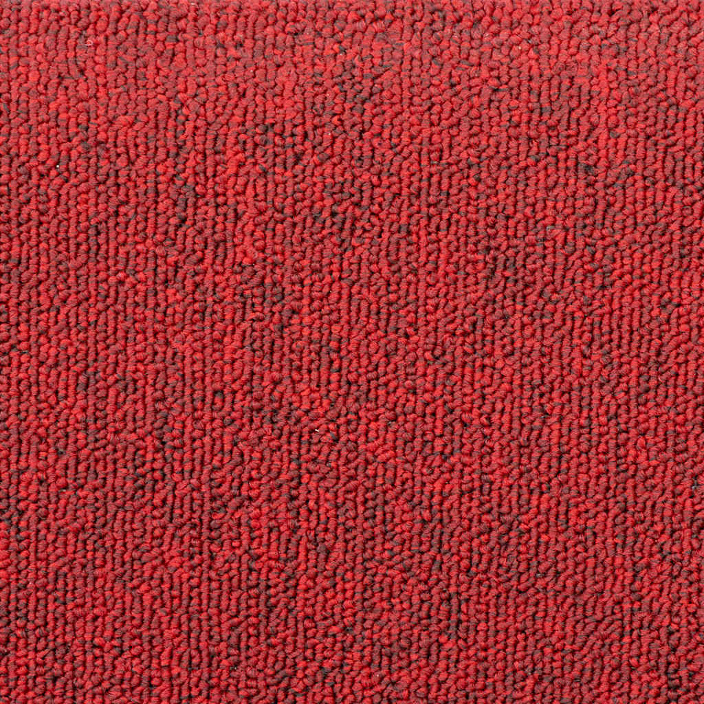 Trappematter 30 stk 65x24x4 cm rød halvrund store