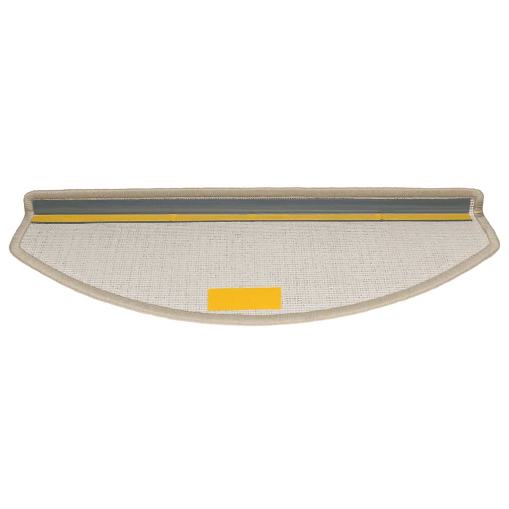 Trappematter 30 stk 65x24x4 cm taupe halvrund store