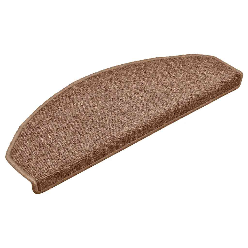 Trappematter 30 stk 65x24x4 cm brune halvrund store