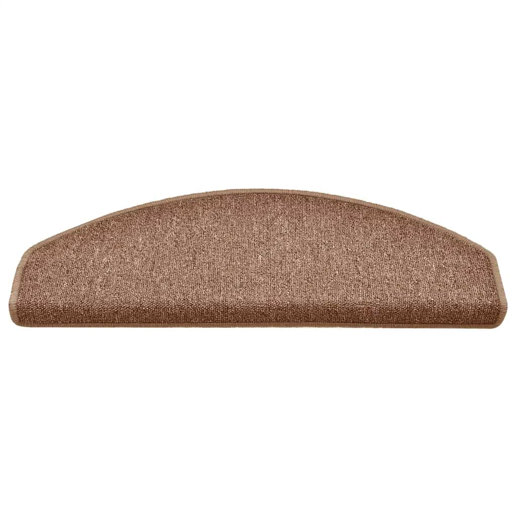 Trappematter 30 stk 65x24x4 cm brune halvrund store