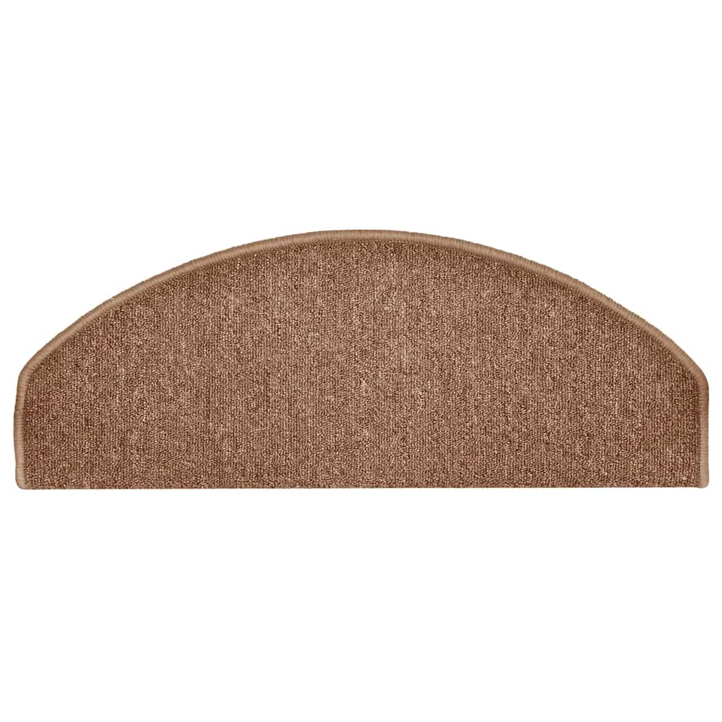 Trappematter 30 stk 65x24x4 cm brune halvrund store