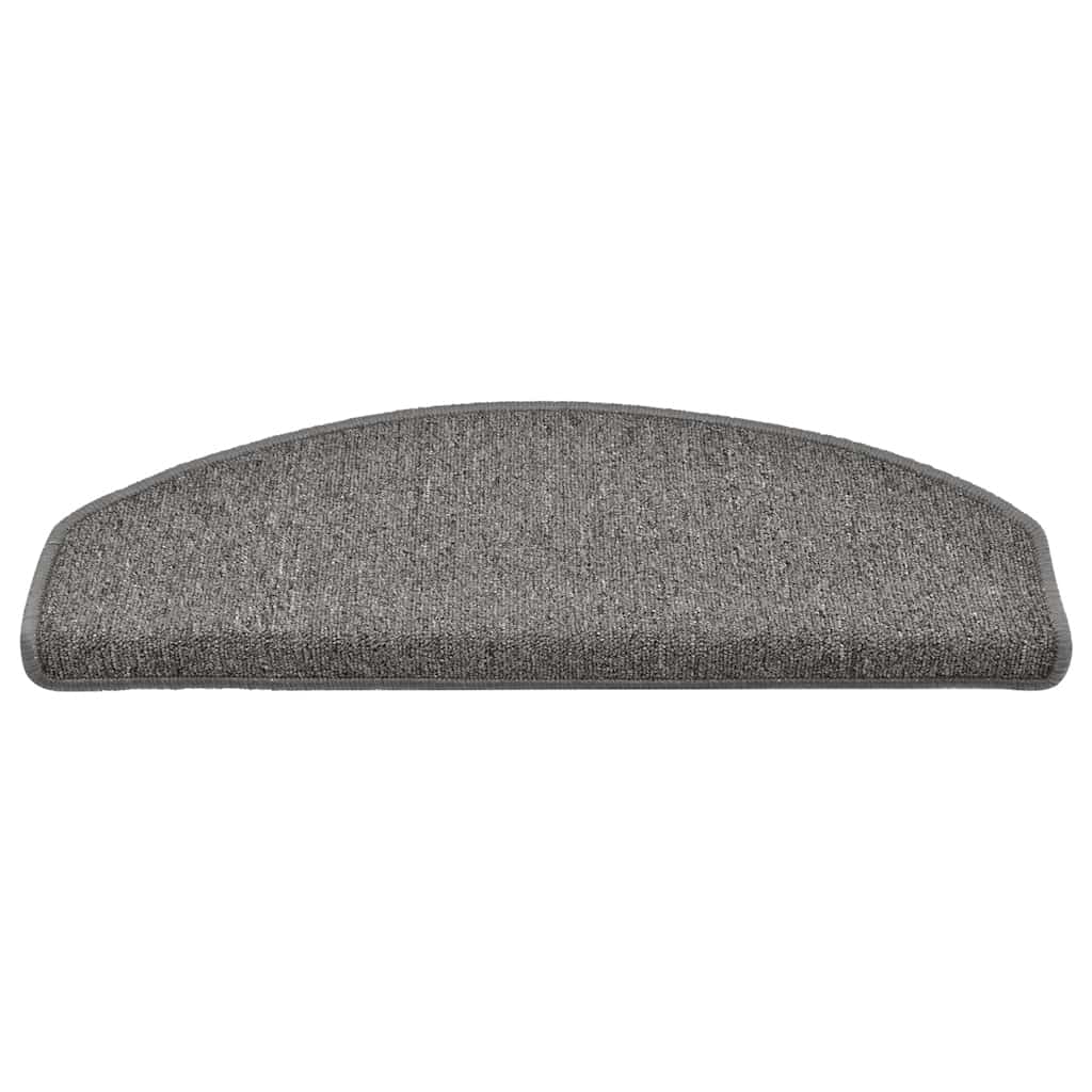 Trappematter 30 stk 65x24x4 cm mørkegrå halvrund store