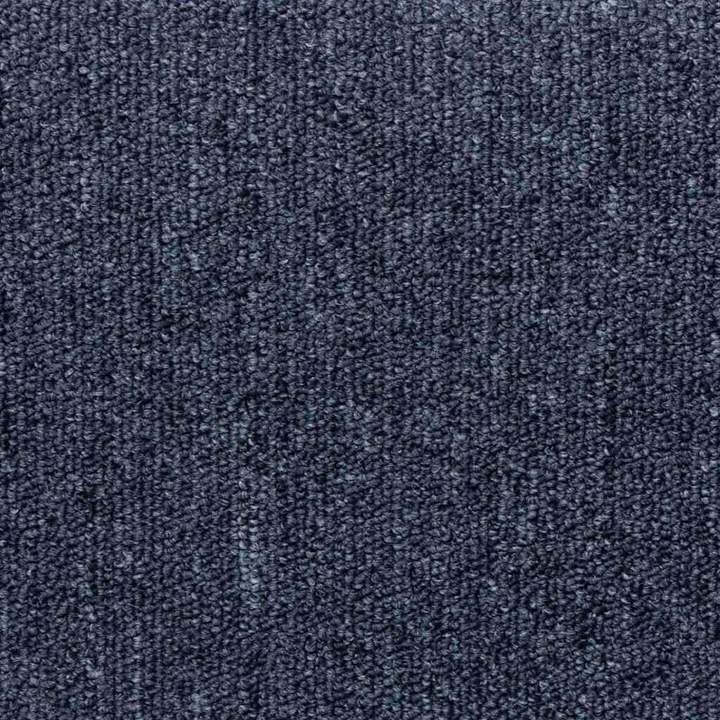 Trappematter 30 stk 65x21x4 cm mørkegrå og blå rektangulær kant
