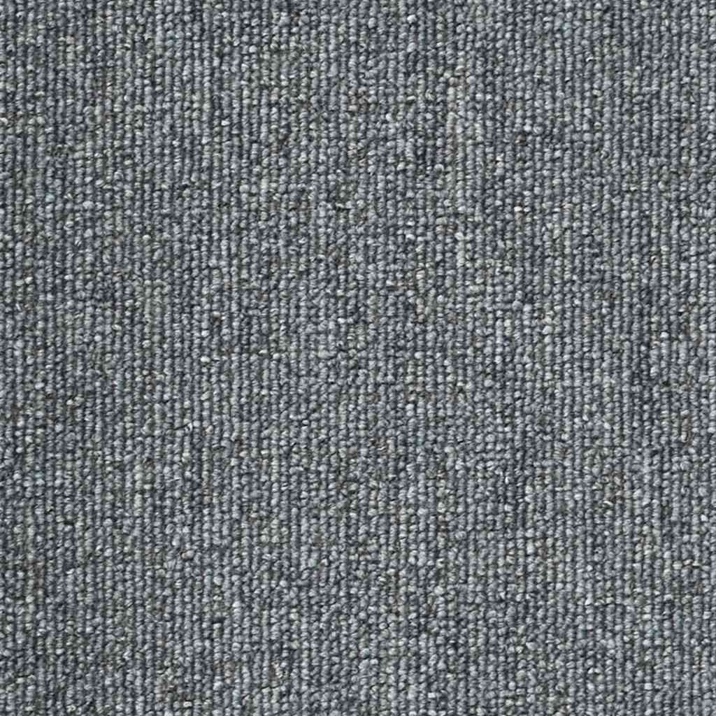 Trappematter 30 stk 65x21x4 cm lysegrå og blå rektangulær kant