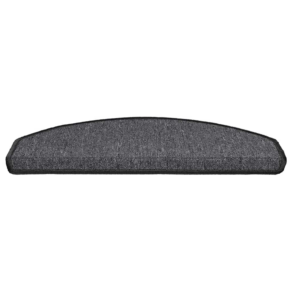 Trappematter 20 stk 65x24x4 cm antrasitt halvrund store