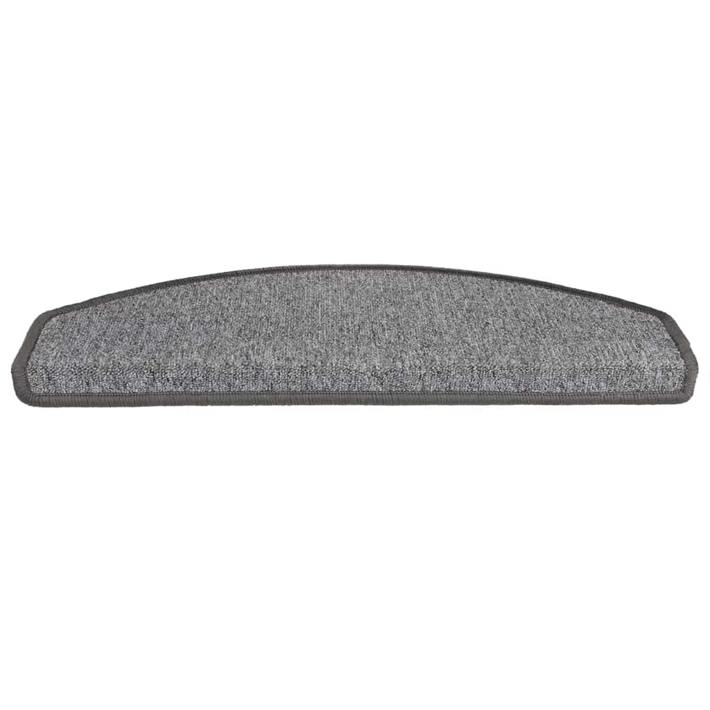 Trappematter 20 stk 65x24x4 cm mørkegrå halvrund store