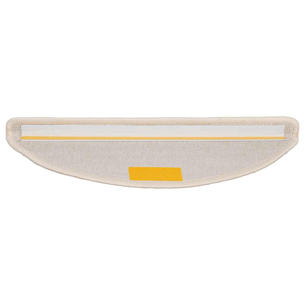 Trappematter 30 stk 56x17x3 cm hvite halvrund