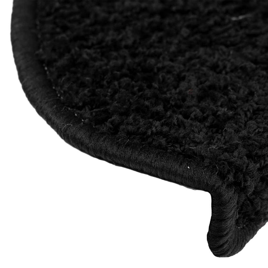 Trappematter 30 stk 65x21x4 cm svarte halvrund store