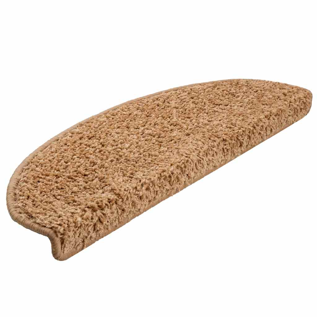 Trappematter 30 stk 65x21x4 cm beige halvrund store