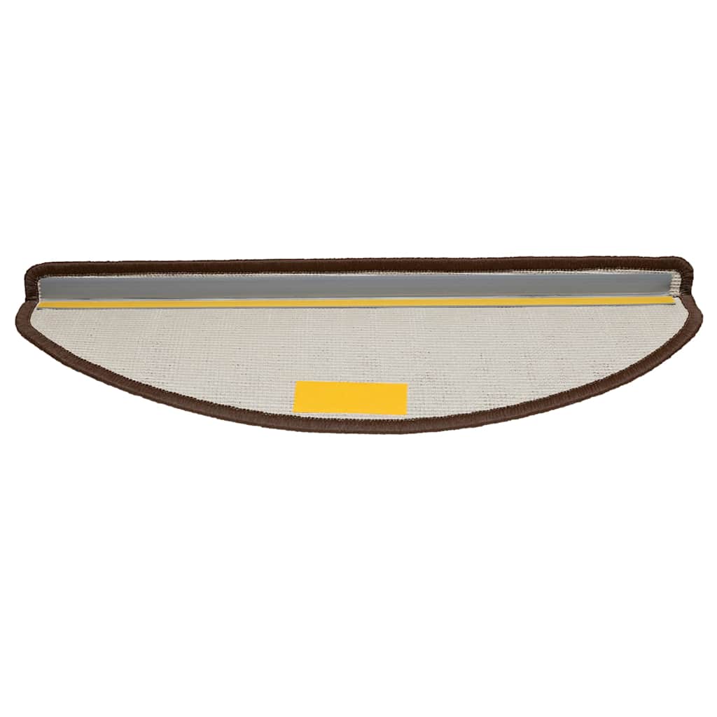 Trappematter 30 stk 65x21x4 cm brune halvrund store