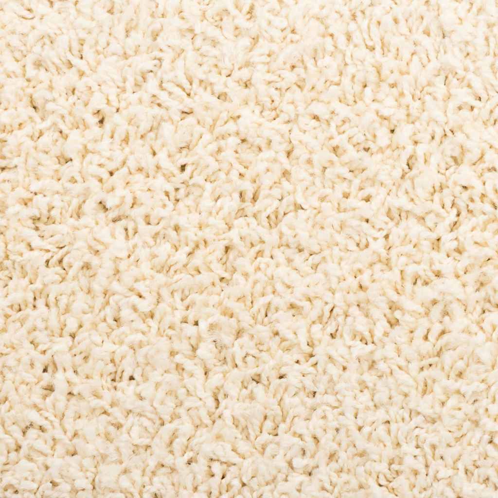 Trappematter 30 stk 65x21x4 cm kremfarget halvrund stor