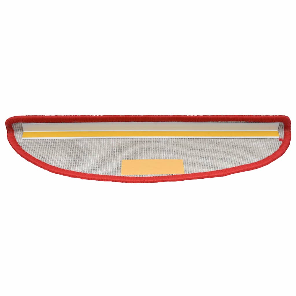 Trappematter 30 stk 65x21x4 cm røde halvrund store