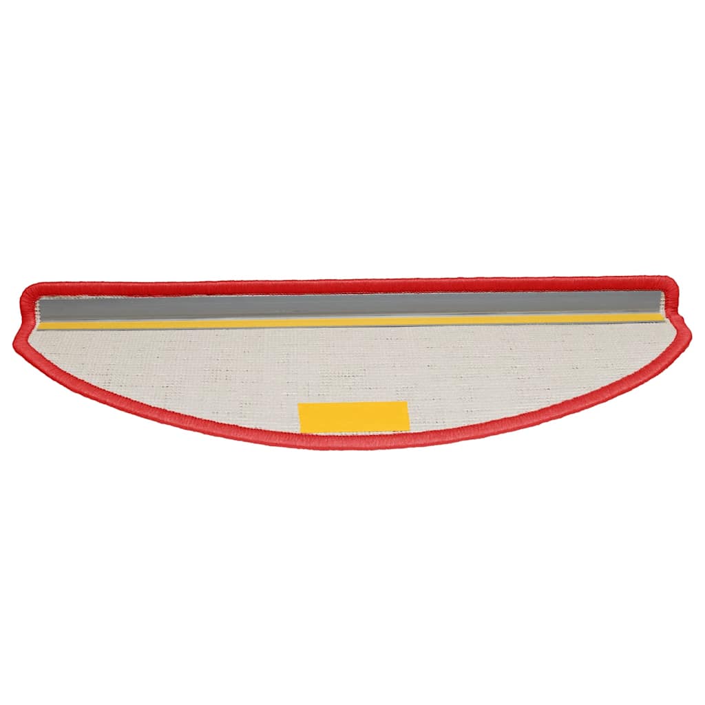 Trappematter 30 stk 65x21x4 cm røde halvrund store