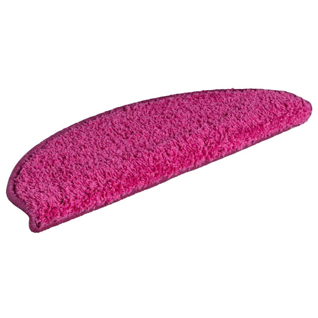 Trappematter 30 stk 65x21x4 cm rosa halvrund store