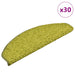 Trappematter 30 stk 65x21x4 cm grønne halvrund store